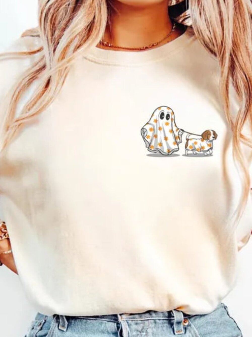 Cute Halloween Dog Shirt, Dog Lover Gift For Halloween, Autumn Tee